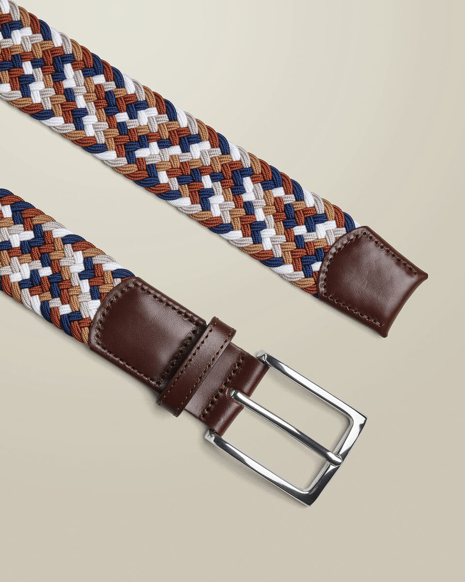 Casual Stretch Belt - Camel Multi Secondary image
