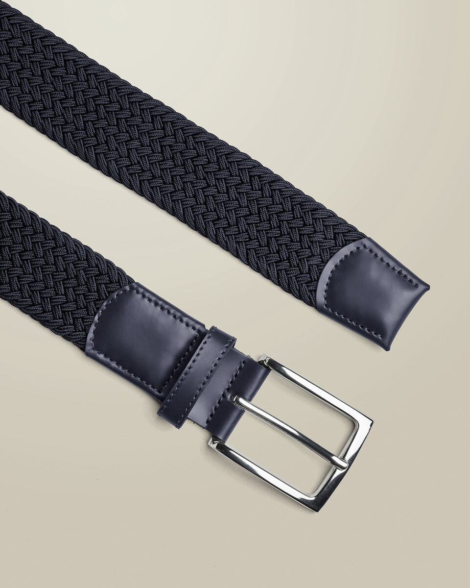 Casual Stretch Belt - Navy Secondary image