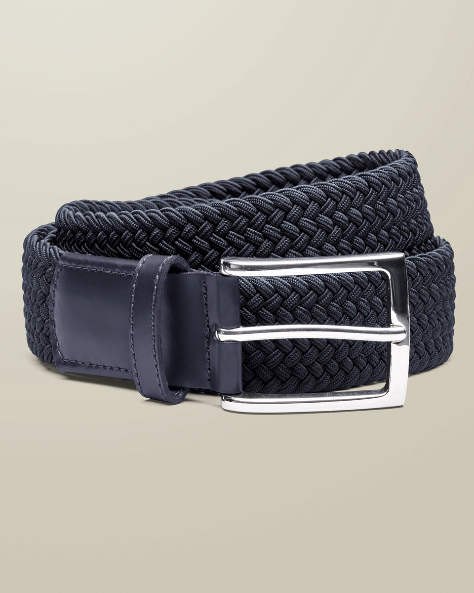 Casual Stretch Belt - Navy