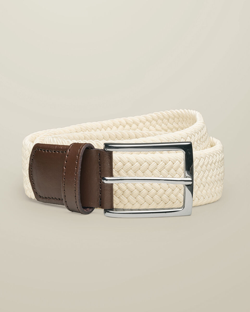 Casual Stretch Belt – Ivory Main image