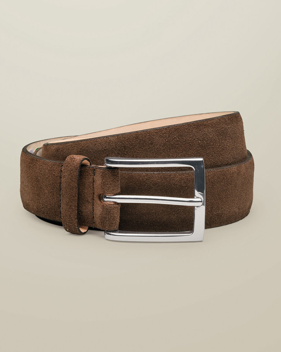 Suede Belt - Brown Main image