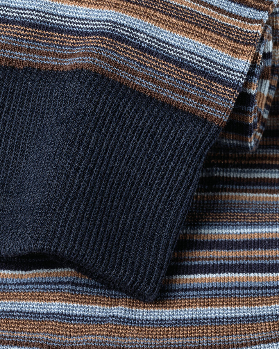 Stripe Socks - Chocolate Brown