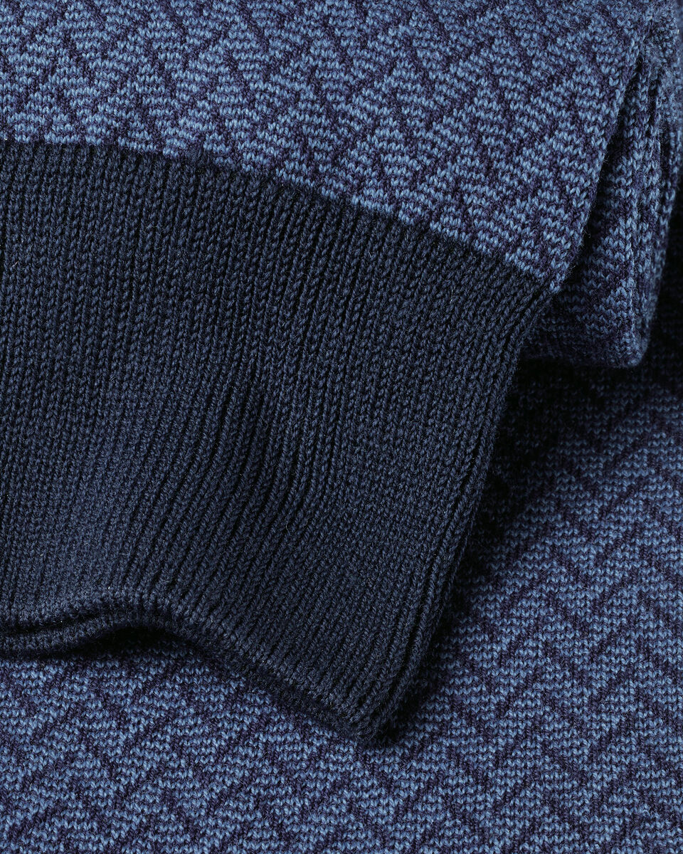 Herringbone Socks - Indigo Blue Secondary image