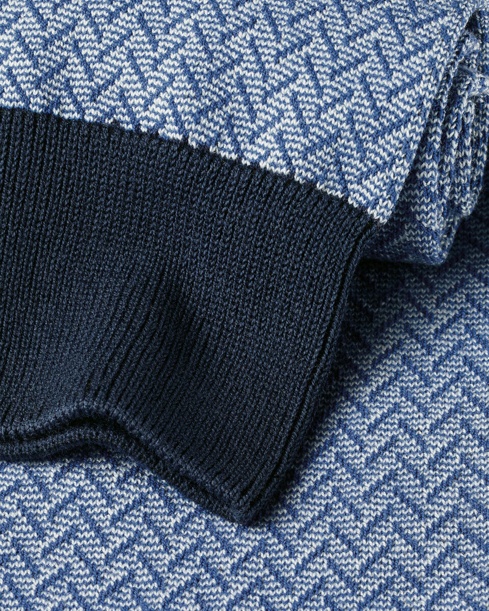 Herringbone Socks - Sky Blue Secondary image