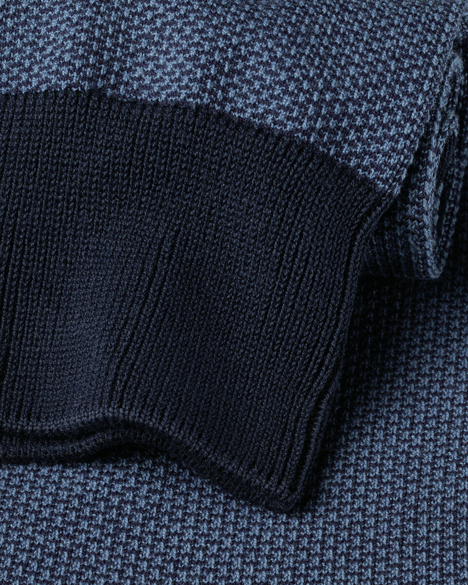 Patterned Socks - Steel Blue Secondary image