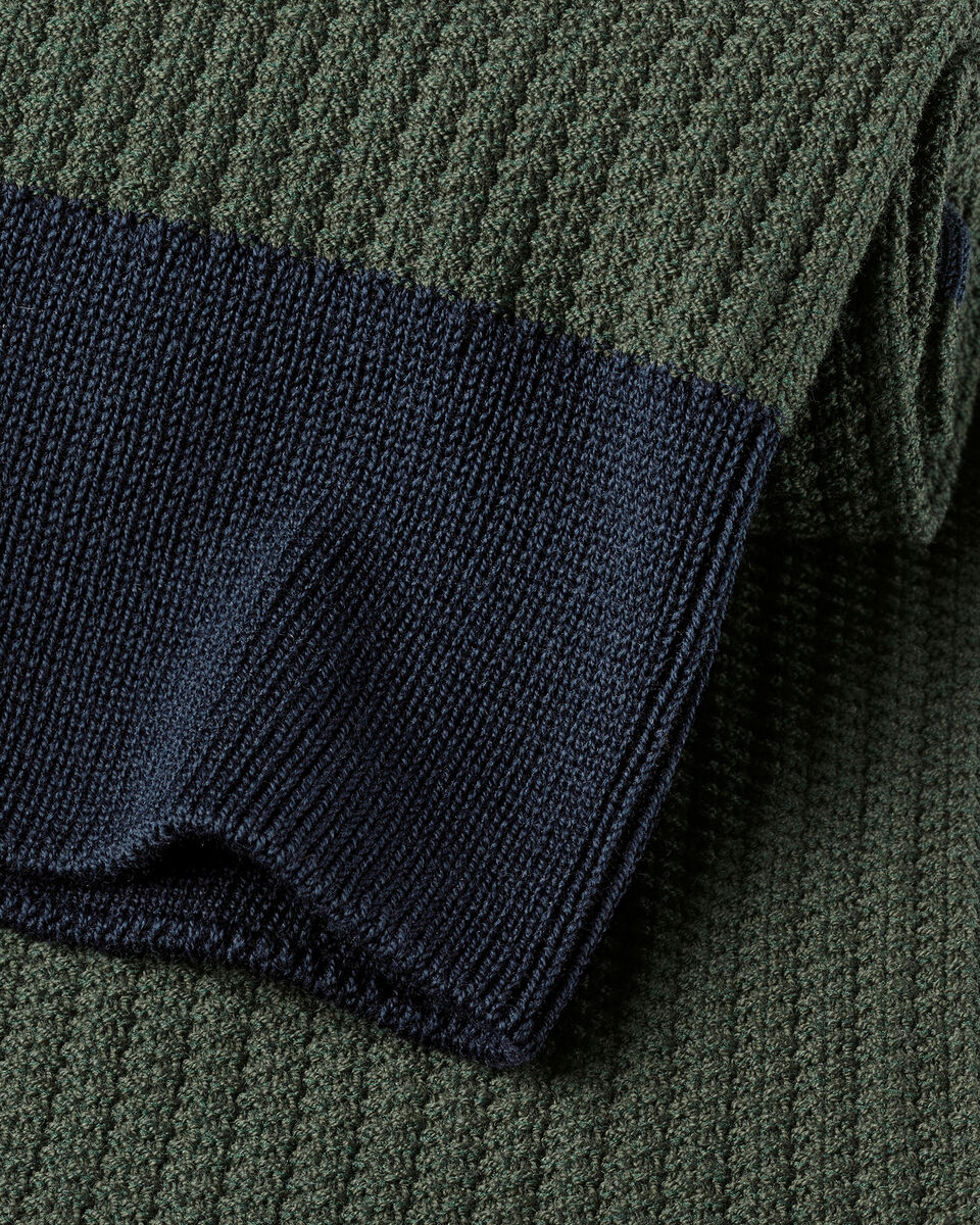 Textured Socks - Forest Green Secondary image