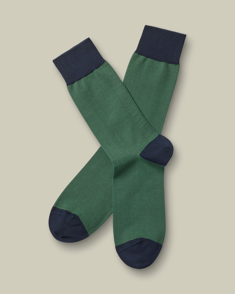 Stripe Socks - Green Main image