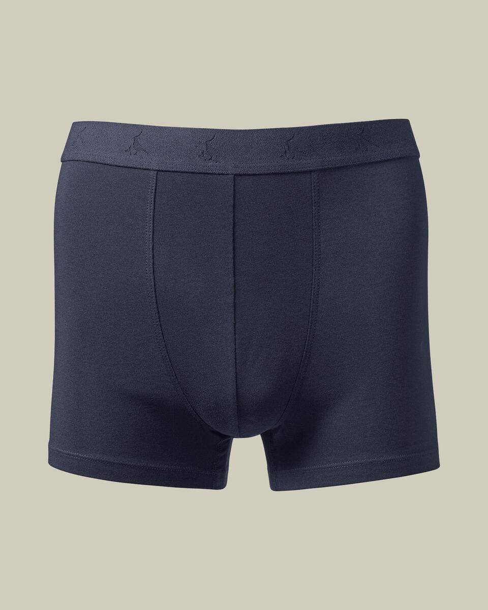3 Pack Cotton Jersey Multipack Trunks - French Blue