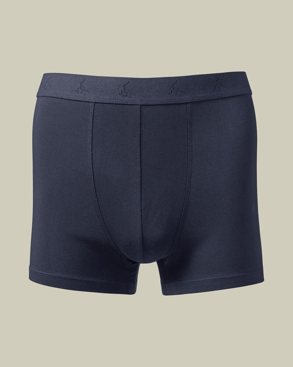 3 Pack Cotton Jersey Multipack Trunks - French Blue