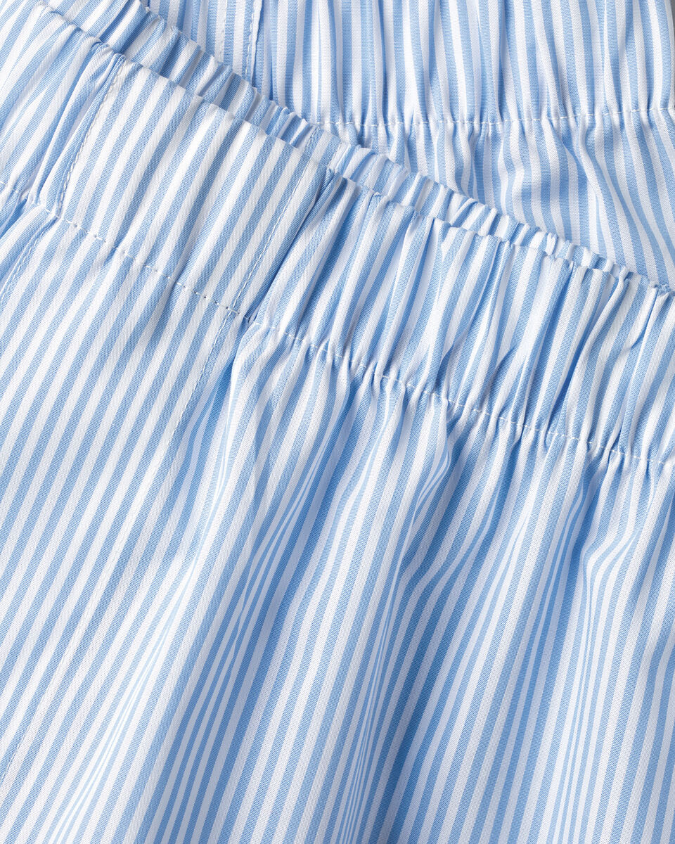 Stripe Woven Boxers - Cornflower Blue Secondary image