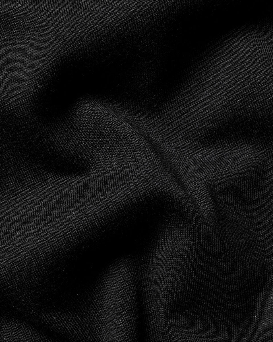 2-Pack Crew Neck Cotton Undershirt - Black