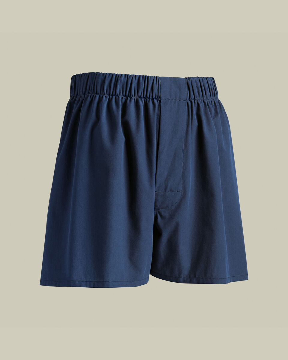 Woven Boxers - Navy Main image