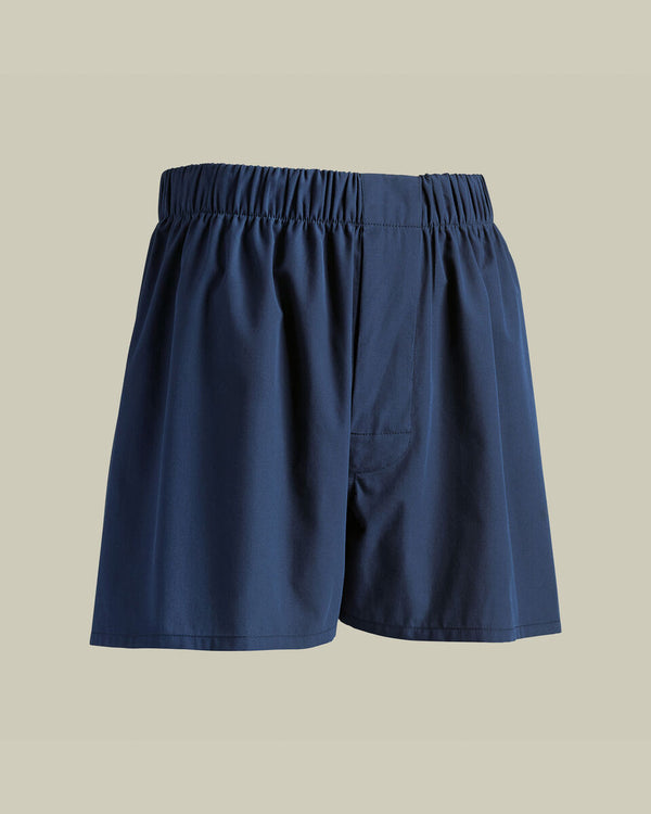 Woven Boxers - Navy