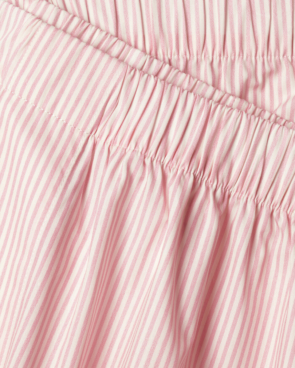 Stripe Woven Boxers - Pink & White Secondary image
