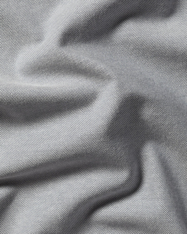 Button-Down Stretch Washed Oxford Shirt – Gray