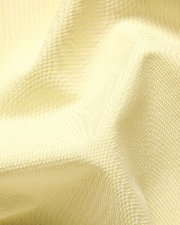 Button-Down Stretch Washed Oxford Shirt – Lemon Yellow