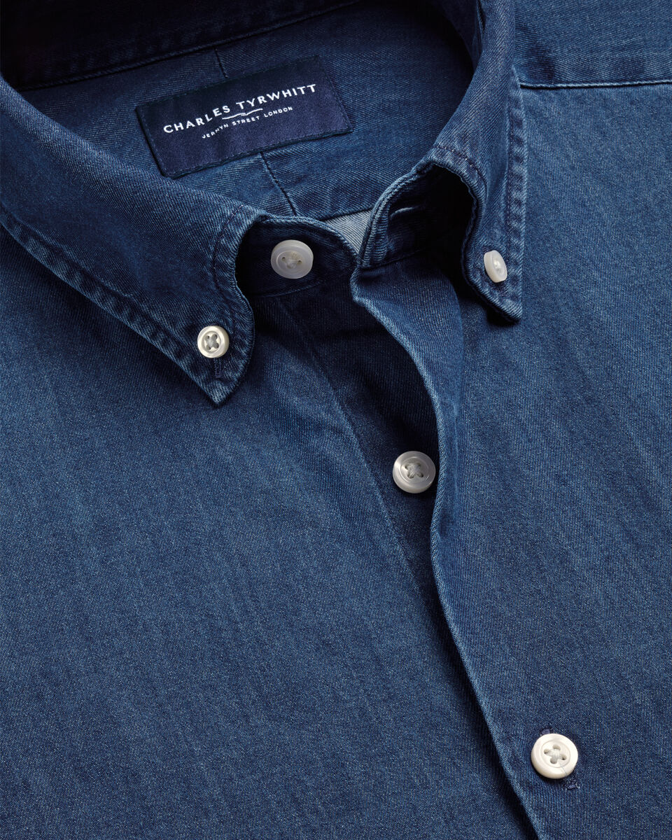 Denim Shirt - Indigo Blue Secondary image