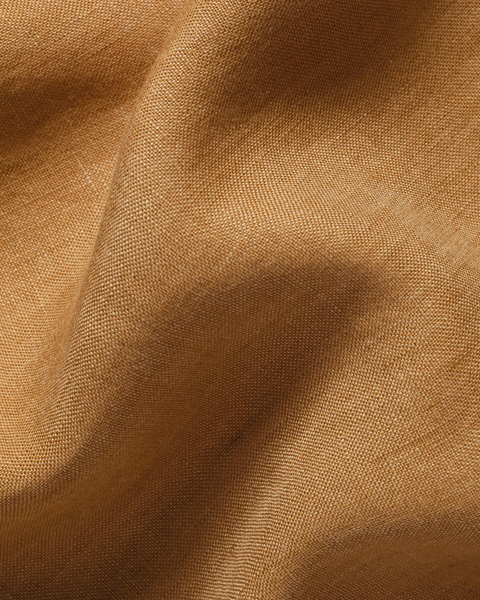 Pure Linen Shirt – Gold