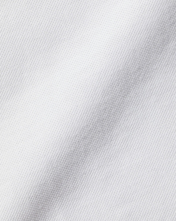 Stretch Washed Oxford Shirt - White
