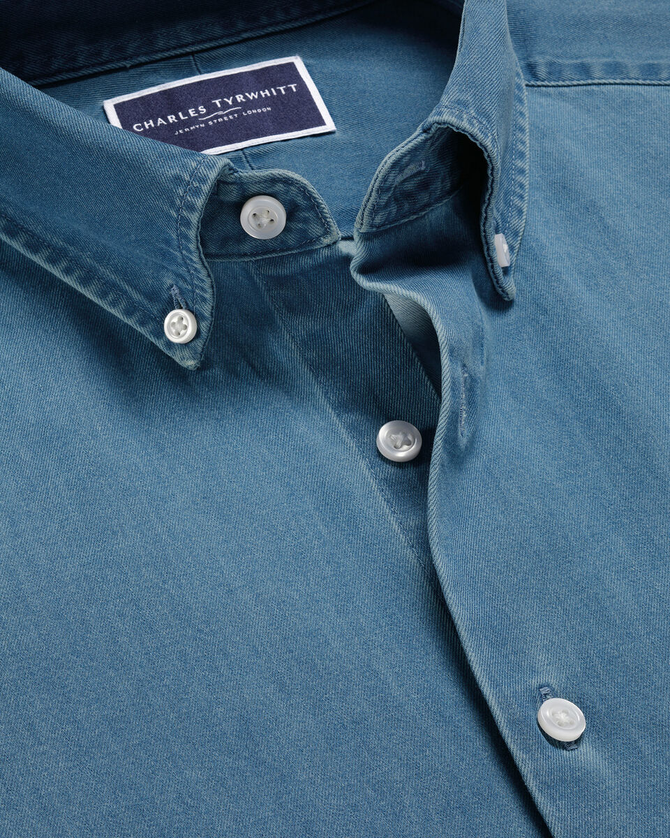Denim Shirt - Ocean Blue
