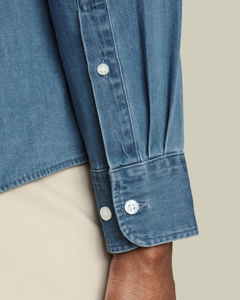 Denim Shirt - Ocean Blue