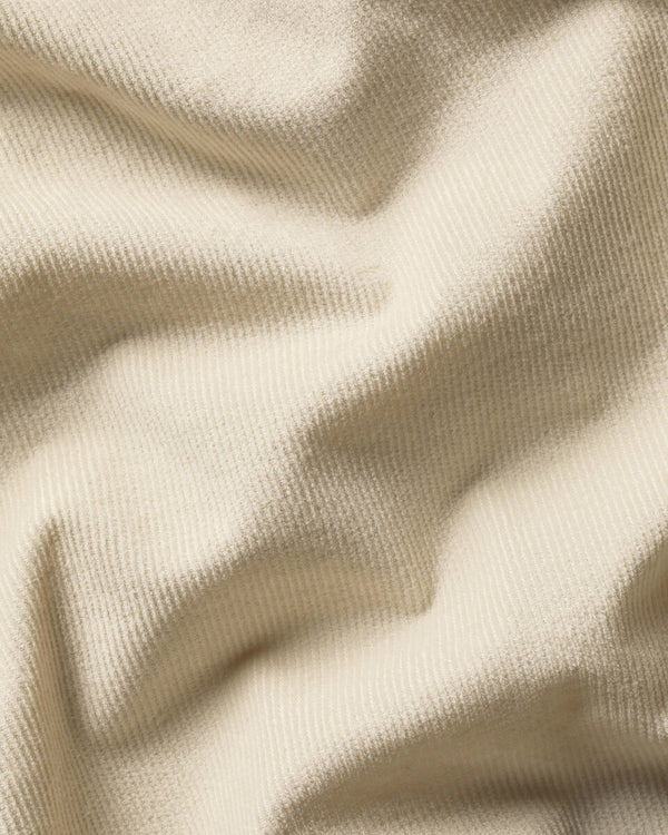 Corduroy Stretch Shirt - Cream