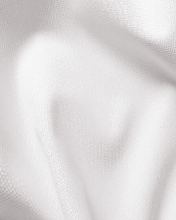 Non-Iron Stretch Pinpoint Oxford Shirt - White