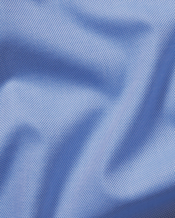 Non-Iron Royal Oxford Shirt - Ocean Blue