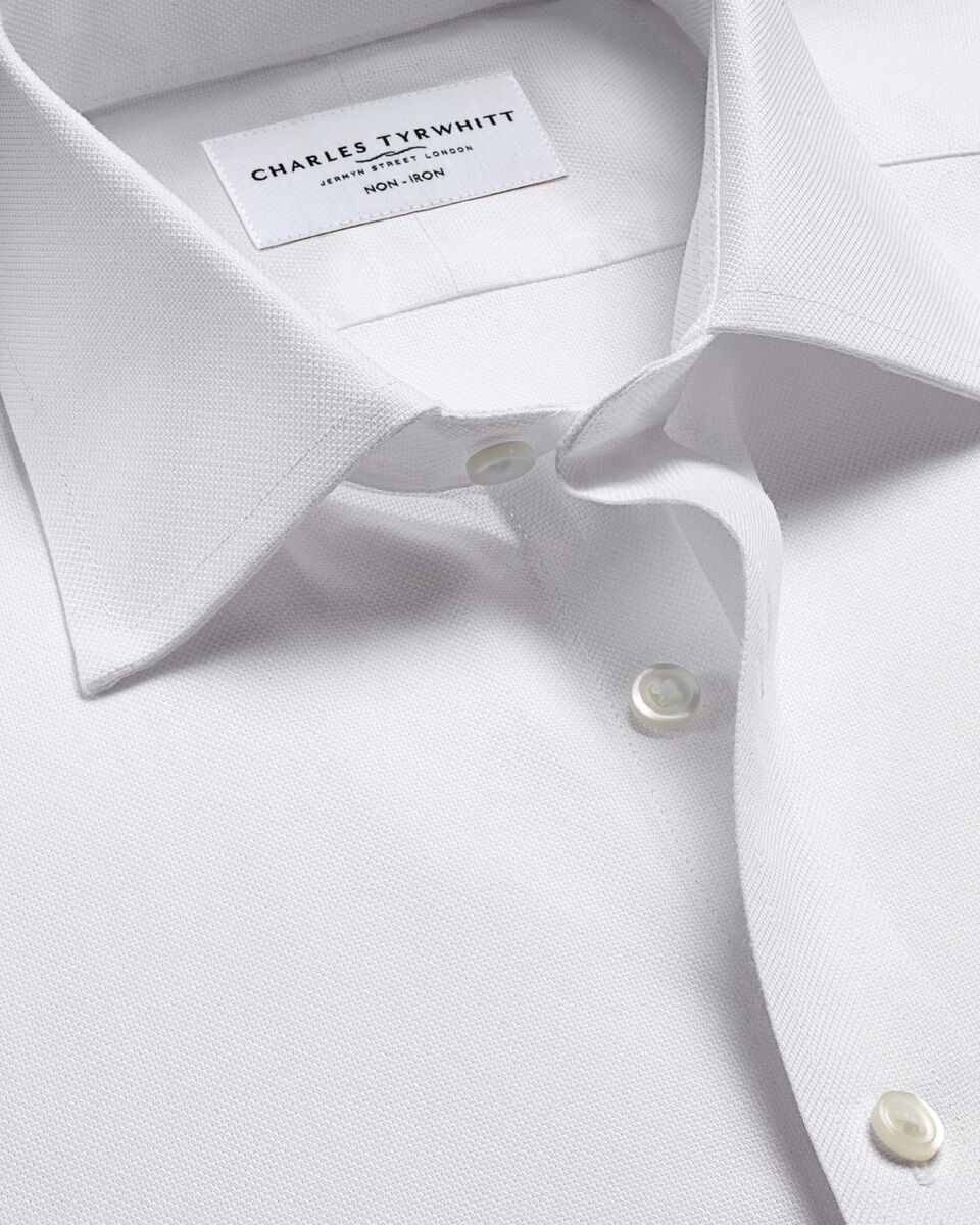 Non-Iron Royal Oxford Shirt - White
