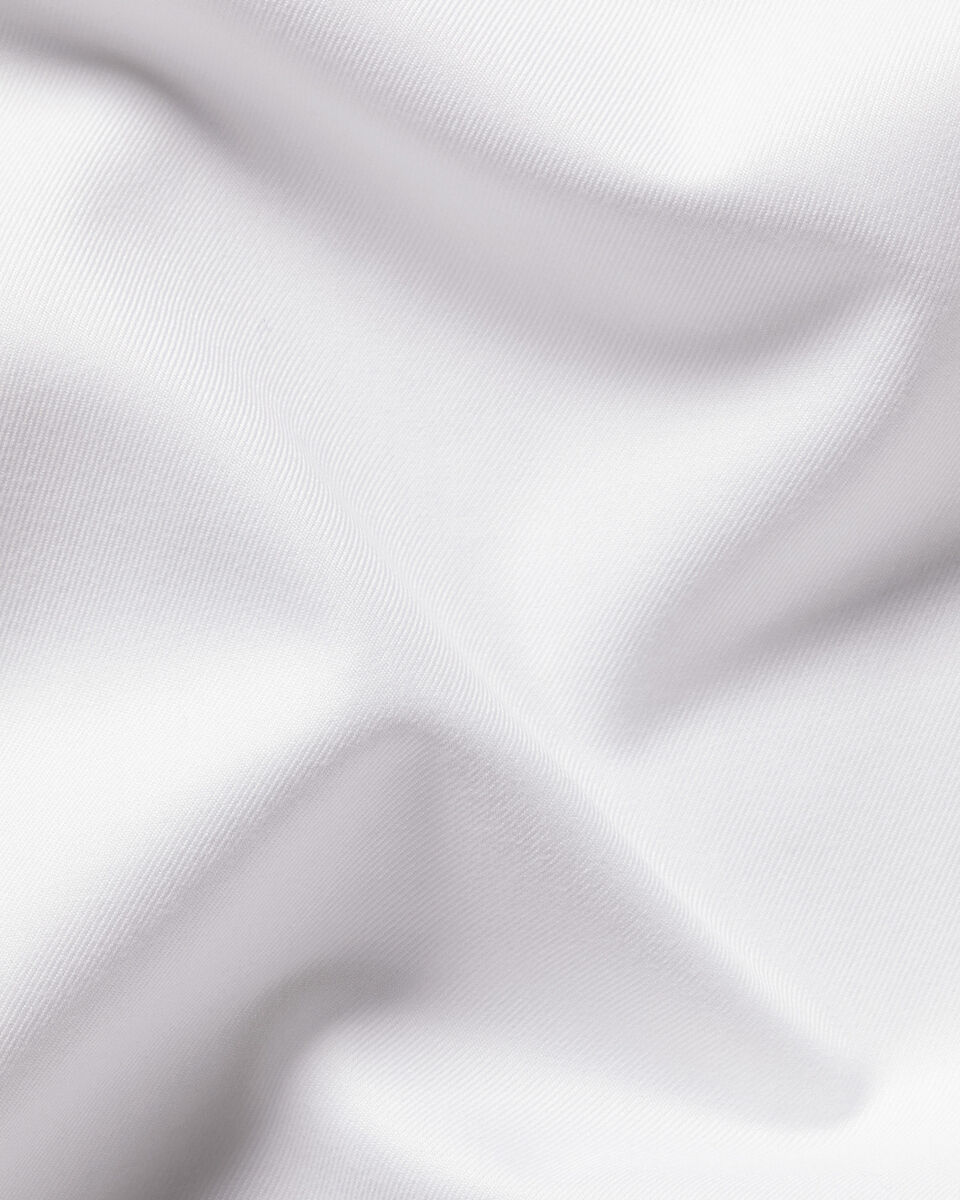 Non-Iron Twill Shirt - White