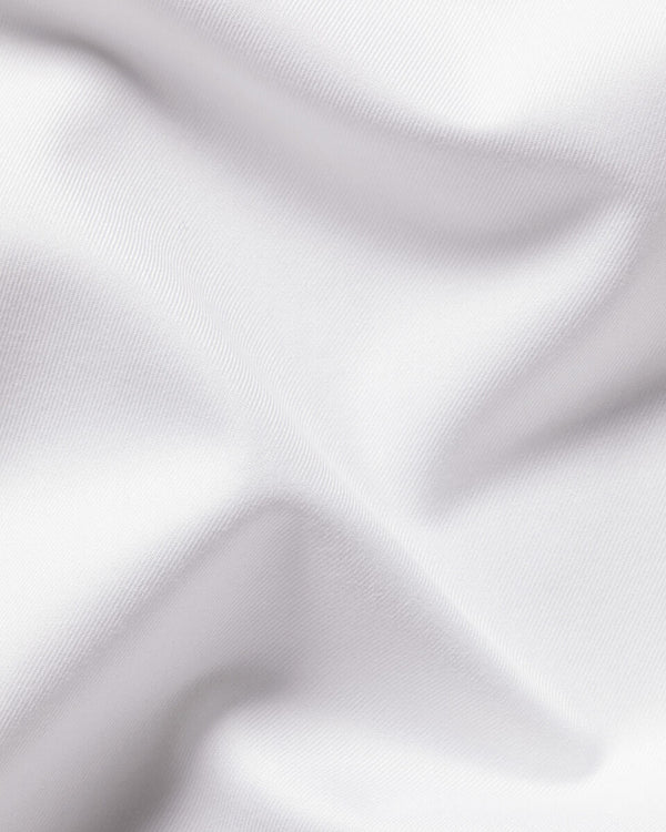 Non-Iron Twill Shirt - White