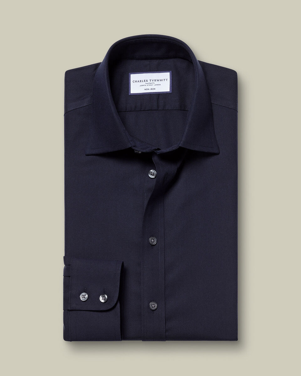 Non-Iron Royal Oxford Shirt - Navy