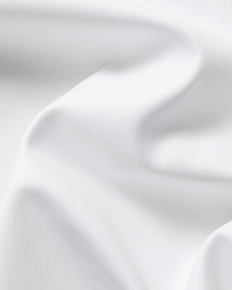 Non-Iron Twill Shirt - White
