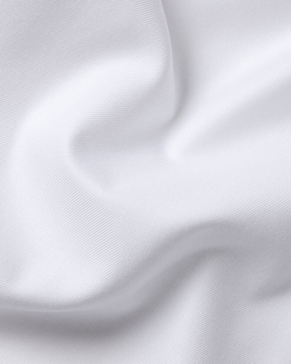 Non-Iron Twill Shirt - White