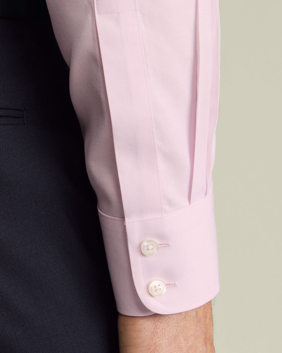 Non-Iron Twill Shirt - Light Pink