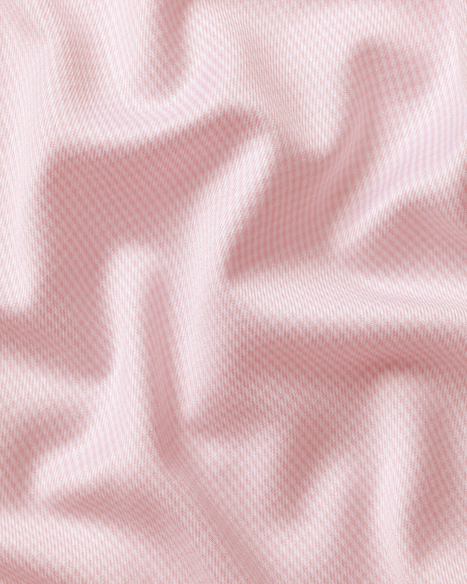 Non-Iron Twill Puppytooth Shirt – Pink