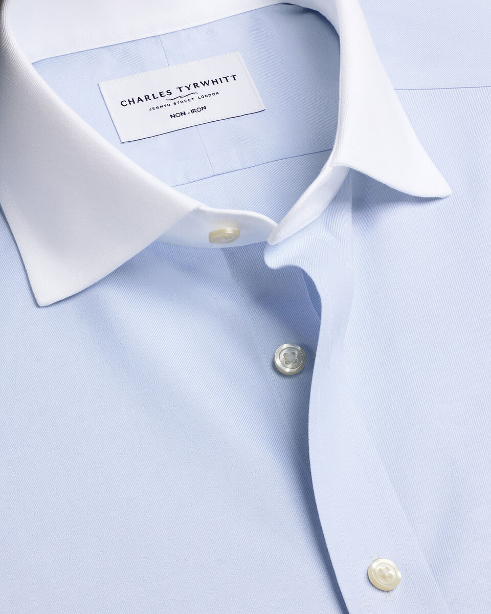 Non-Iron Twill Winchester Shirt - Light Blue Main image