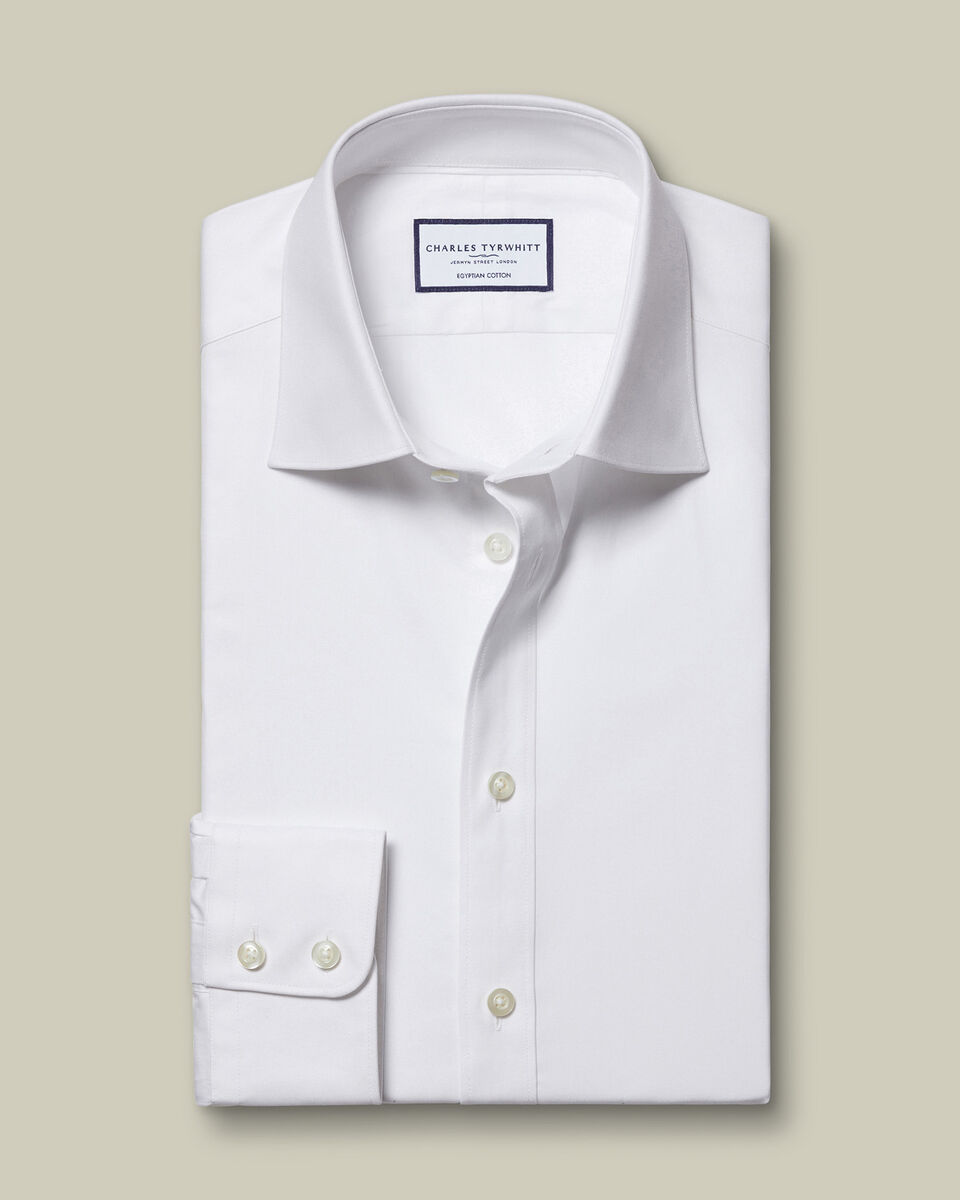 Luxury Twill Shirt - White
