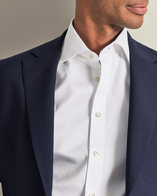 Luxury Twill Shirt - White