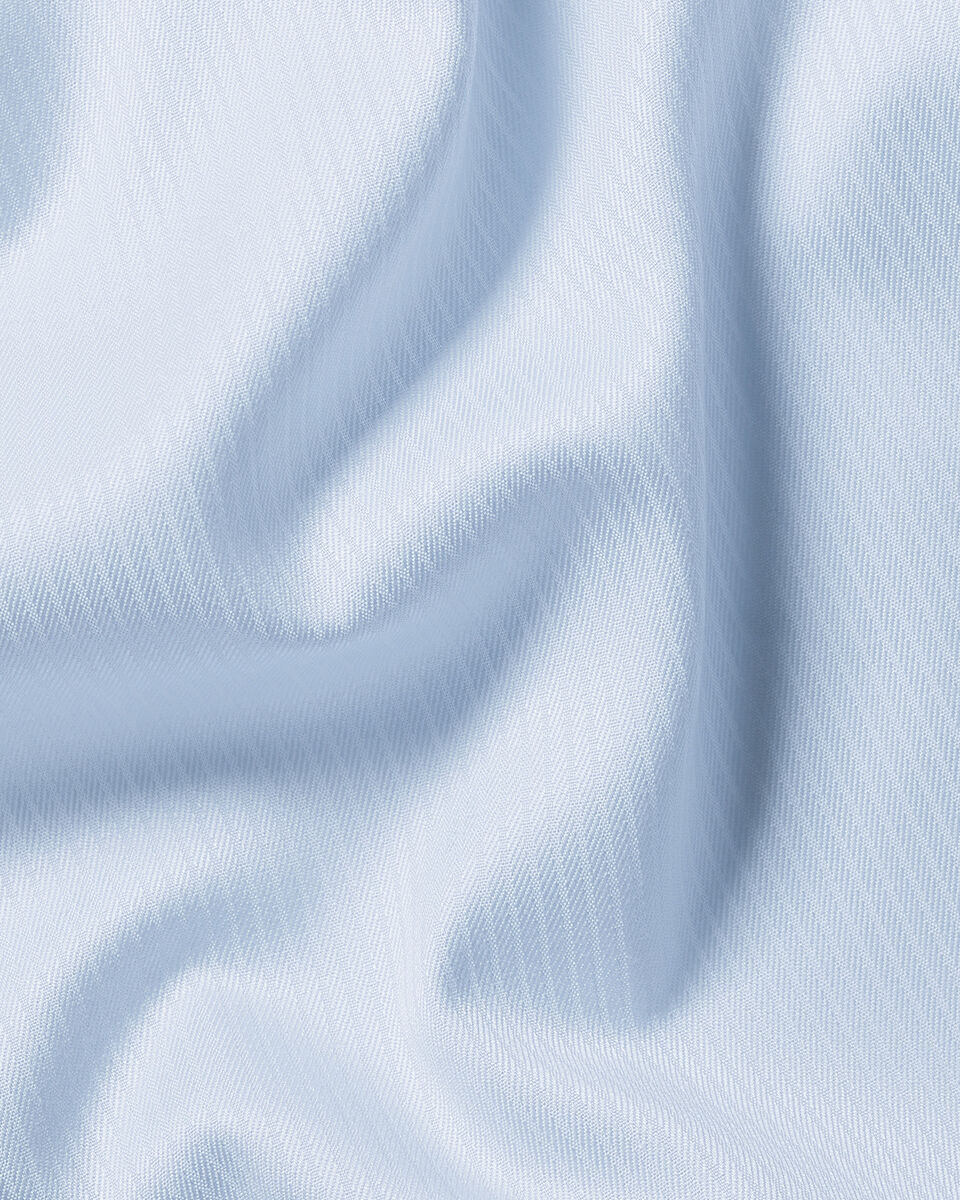 Luxury Stripe Shirt - Ice Blue