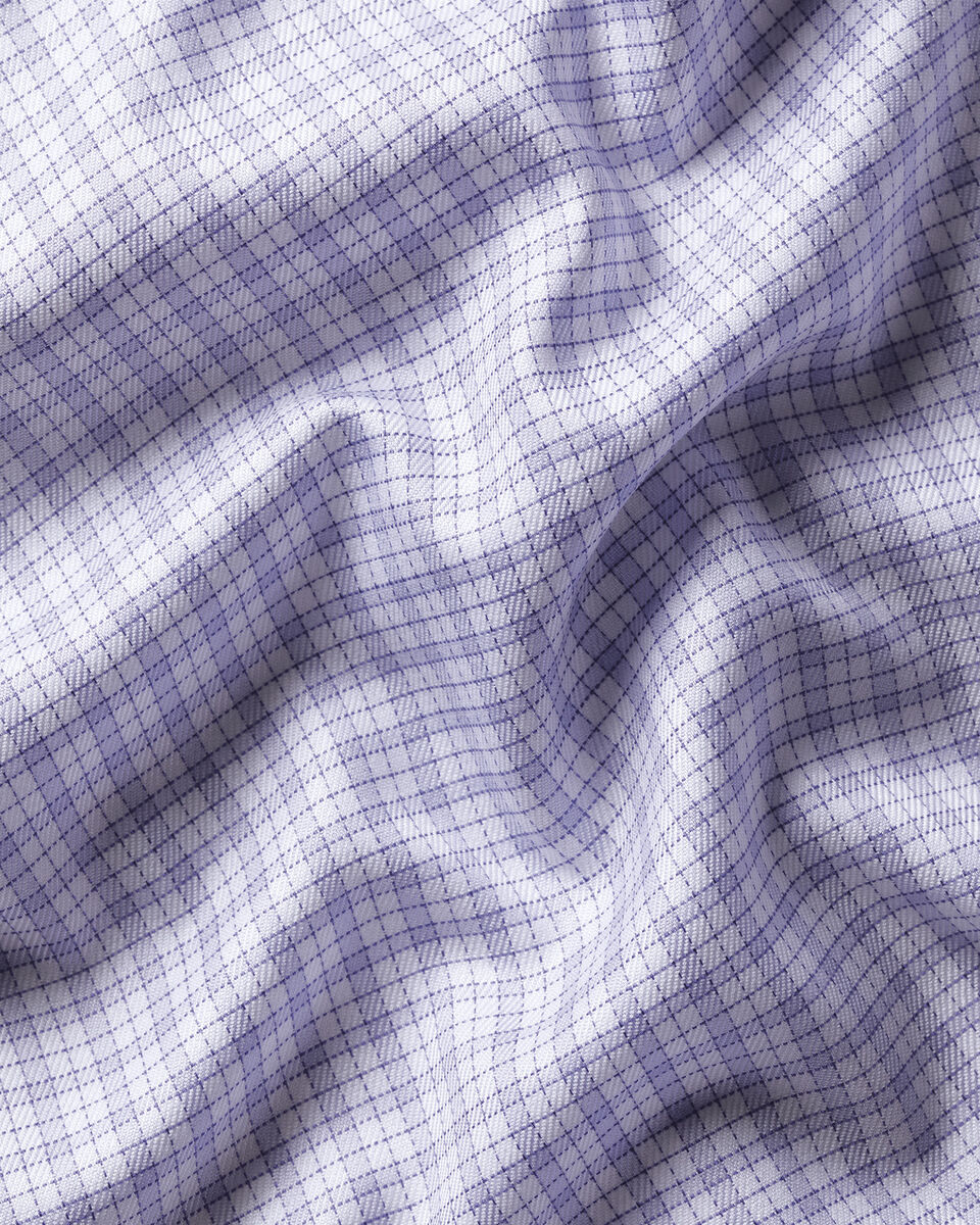 Luxury Check Shirt - Lilac