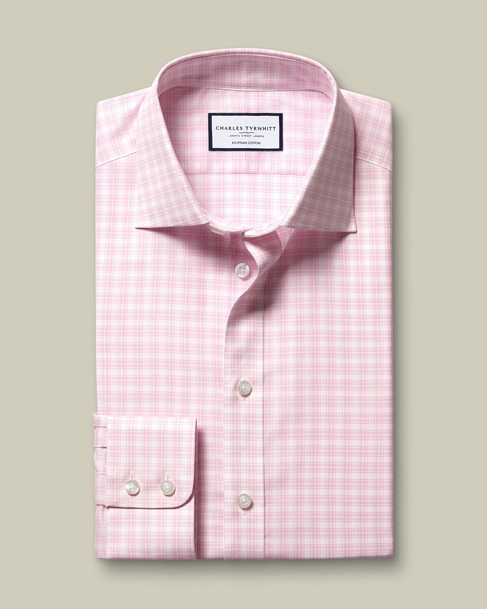 Luxury Check Shirt - Pink