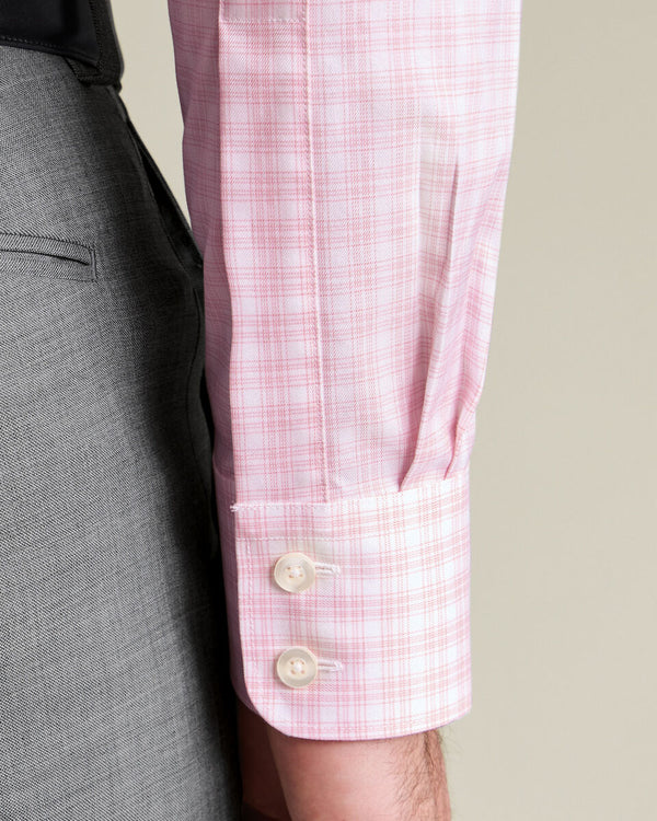 Luxury Check Shirt - Pink