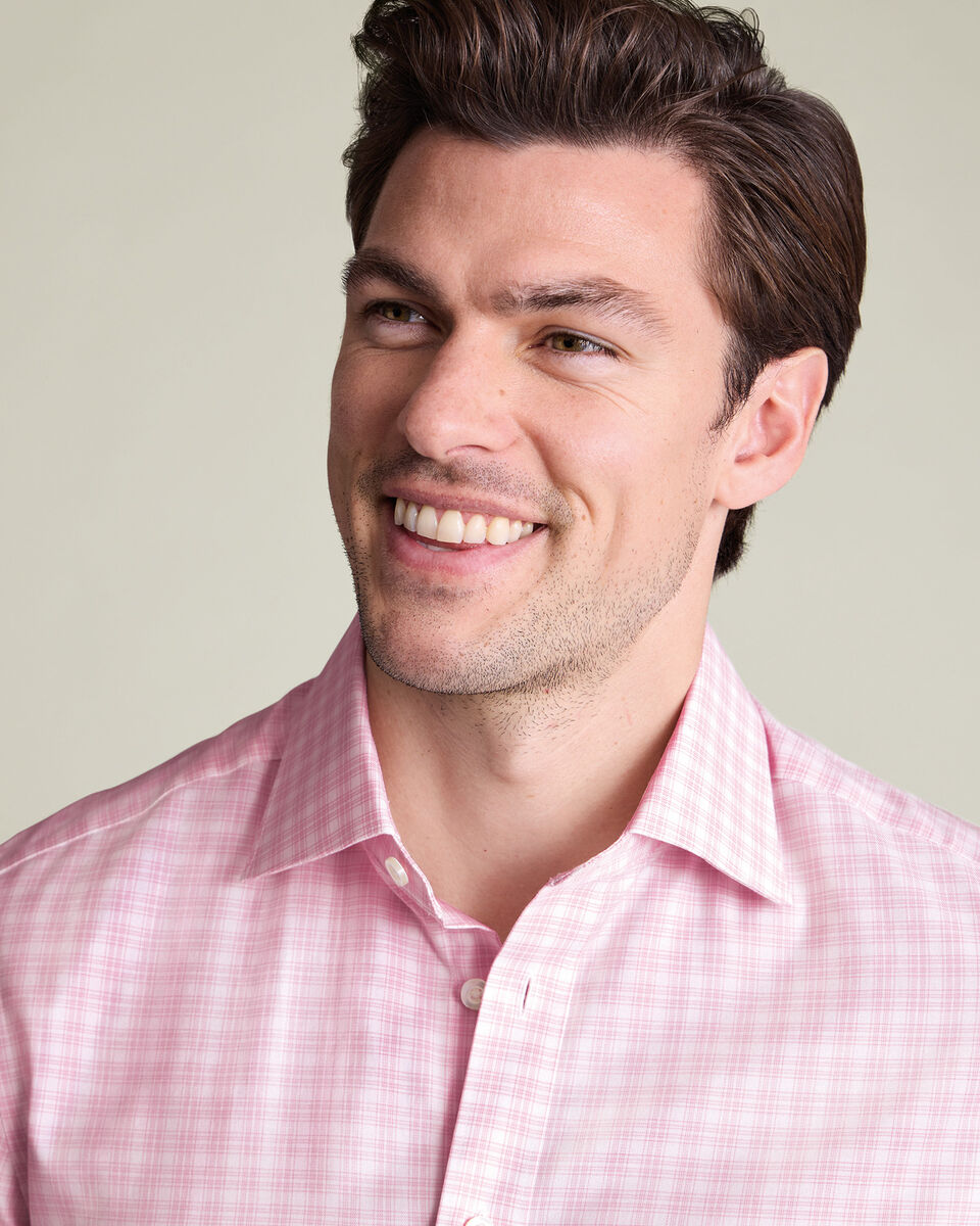 Luxury Check Shirt - Pink
