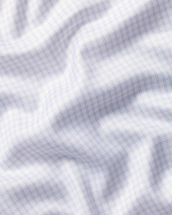 Luxury Check Shirt - Light Pink and Sky Blue
