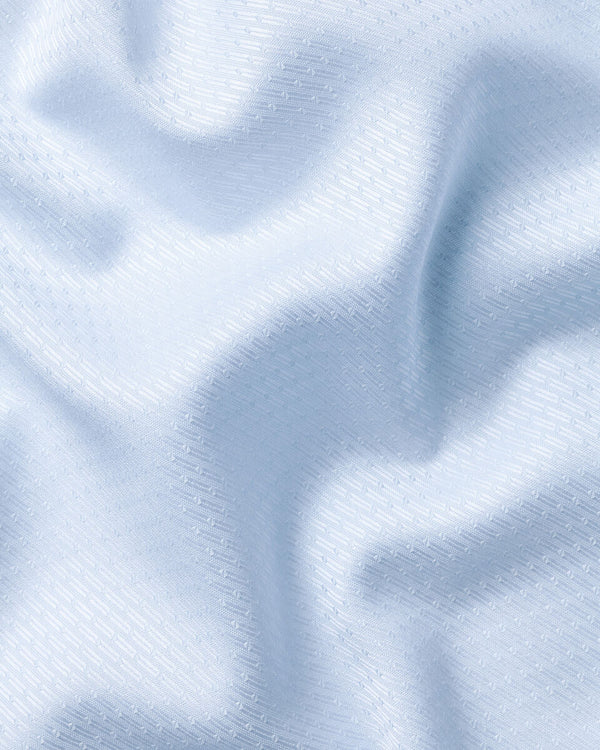 Luxury Texture Shirt - Light Blue