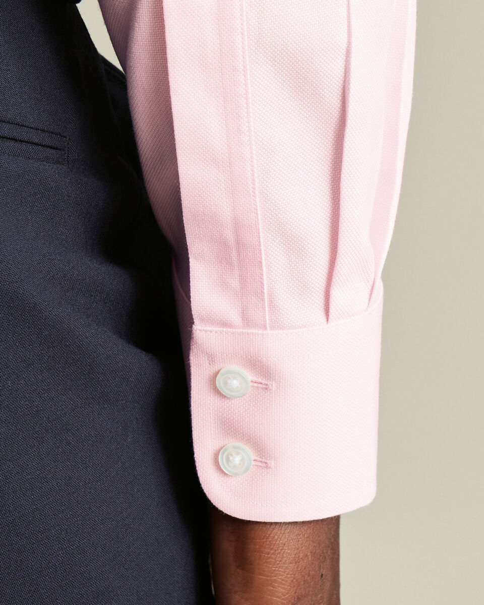 Non-Iron Royal Oxford Shirt - Light Pink