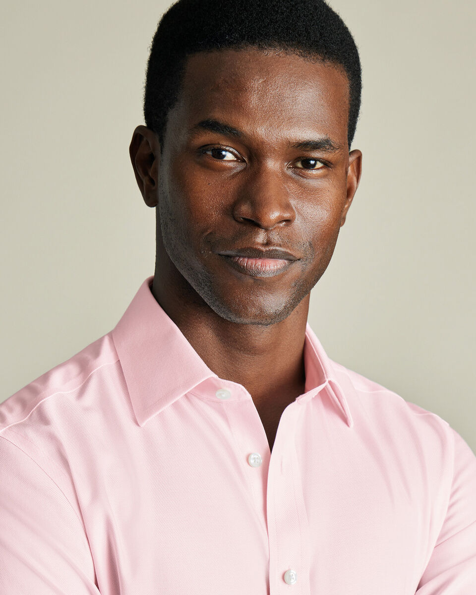 Non-Iron Royal Oxford Shirt - Light Pink