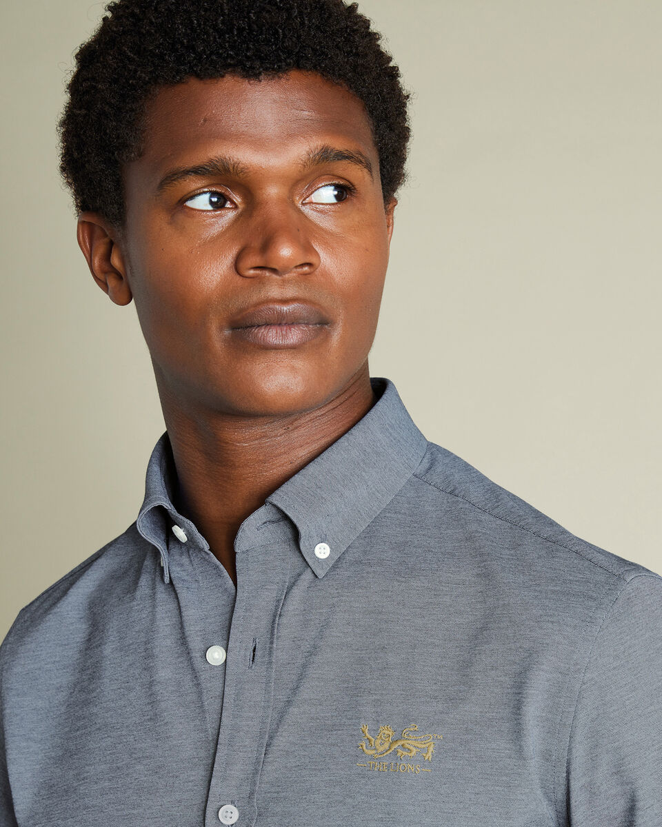 The Lions Performance Stretch Jersey Shirt - Flint Gray