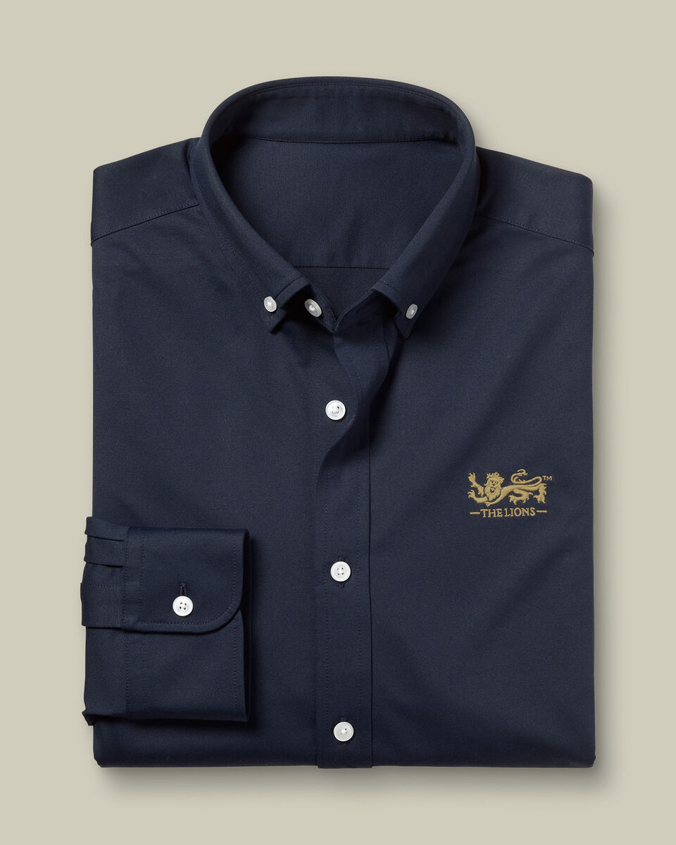 The Lions Performance Stretch Jersey Shirt - Navy
